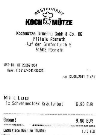 gsfe Hffner Kochmtze Restaurant